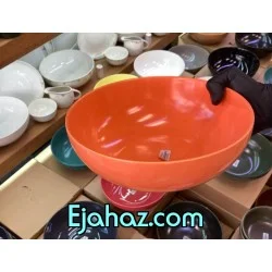  کاسه سالاد استون ور بزرگ نارنجی بن سای 1 عددی