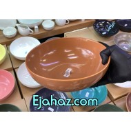 کاسه سالاد استون ور بزرگ قهوه ای بن سای 1 عددی