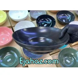 کاسه سالاد سزار استون ور بزرگ مشکی مات بن سای 1 عددی