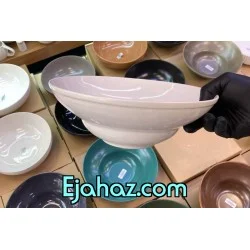  کاسه سالاد سزار استون ور بزرگ سفید بن سای 1 عددی