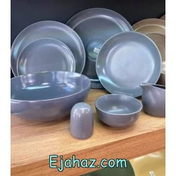 سرویس استون 30 پارچه بن سای طوسی مات
