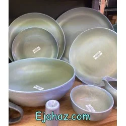 سرویس استون 30 پارچه بن سای طوسی راینو