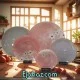 سرویس آرکوفام 6 نفره ترکیبی شیشه ای طرح یاسمین سرویس آرکوفام 6 نفره ترکیبی شیشه ای طرح یاسمین