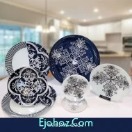 سرویس آرکوفام 6 نفره سرمه ای سولینا