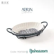 تابه بیضی کوچک چینی بی وی کی آترین