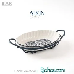تابه بیضی کوچک چینی بی وی کی آترین