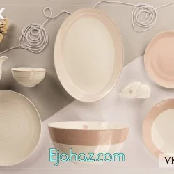 سرویس 29 پارچه 6 نفره بن چاینا بی وی کی مدل 717137 بی وی کی ( BVK ) 