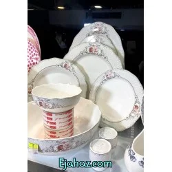 سرویس غذاخوری چینی بی وی کی مدل الیزابت بی وی کی(BVK) 