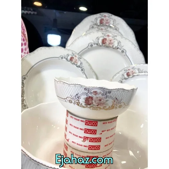 سرویس غذاخوری چینی بی وی کی مدل الیزابت بی وی کی(BVK)