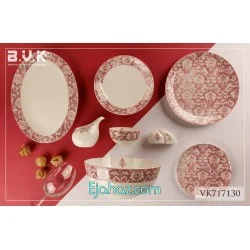 سرویس 29 پارچه 6 نفره بن چاینا بی وی کی مدل 717130  ( BVK ) 