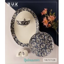 سرویس 29 پارچه 6 نفره بن چاینا بی وی کی مدل 717128 بی وی کی ( BVK ) 