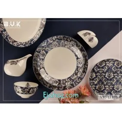 سرویس 29 پارچه 6 نفره بن چاینا بی وی کی مدل 717128 بی وی کی ( BVK ) 