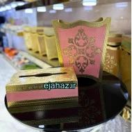 سطل و جادستمال کاغذی چوبی اریک
