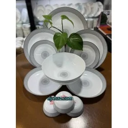 آرکوپال مقصود 26 پارچه دینو طرح دانیکا خاکستری