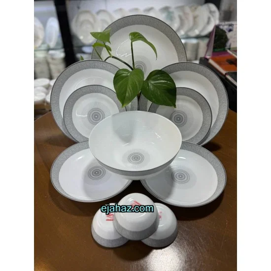 آرکوپال مقصود 26 پارچه دینو طرح دانیکا خاکستری