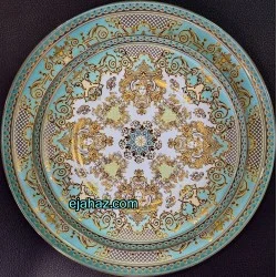 سرویس چینی لورین 6 نفره طرح پر لاکچری طلا 29 پارچه صارداتی