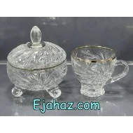 فنجان خورشیدی لب نقره