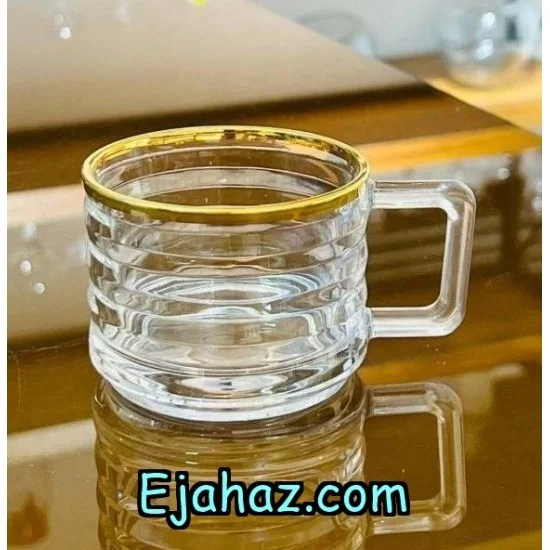 فنجان بریکس لب طلا