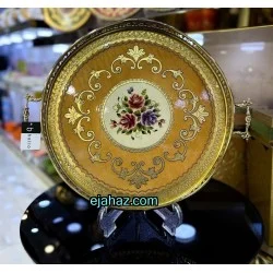 سینی پذیرایی لاکچری طرح ایتالیایی آمورِه