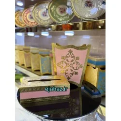 سطل و جادستمال کاغذی چوبی باترو