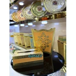 سطل و جادستمال کاغذی چوبی لاروس