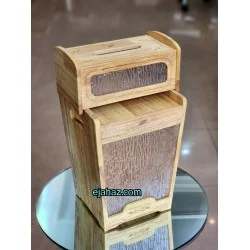 سطل و دستمال چوب شیشه