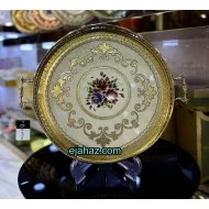 سینی پذیرایی لاکچری طرح ایتالیایی فیگارو