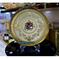 سینی پذیرایی لاکچری طرح ایتالیایی فیگارو