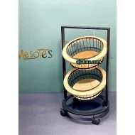 سبد سیب زمینی پیاز دو طبقه نایس سبد سیب زمینی پیاز دو طبقه نایس