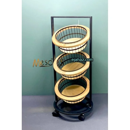 سبد سیب زمینی پیاز سه طبقه نایس سبد سیب زمینی پیاز سه طبقه نایس