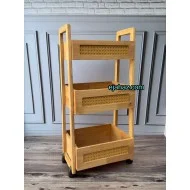 سبد سیب زمینی پیاز طرح حصیری سه طبقه سبد سیب زمینی پیاز طرح حصیری سه طبقه