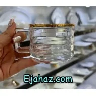 فنجان بریکس لب طلا