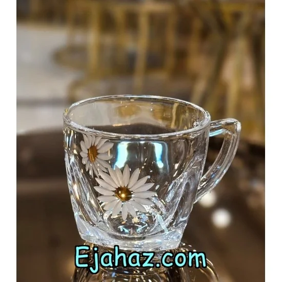 فنجان چای خوری ونا بابونه طلادار