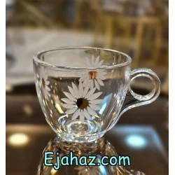فنجان چای خوری چری بابونه طلادار
