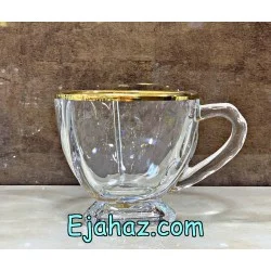 فنجان ویستلر لب طلا