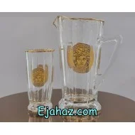 پارچ و لیوان استیج ورساچه لب طلا