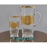 پارچ و لیوان ویستلر ورساچه لب طلا