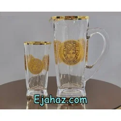 پارچ و لیوان ویستلر ورساچه لب طلا