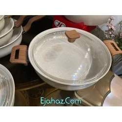 تابه چدنی کرم ونیز دو دسته سایزبندی