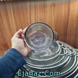 آبکش 10 پارچه استیل پانچ
