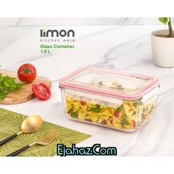 ظروف شیشه ای نگهدارنده مستطیل لیمون 2029