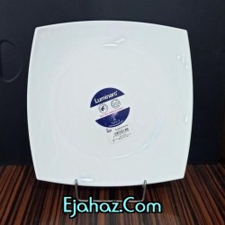 پلوخوری کوادراتو سفید لومینارک 6 عددی