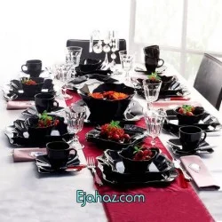 سرویس 26 پارچه آرکوپال آتنتیک مشکی لومینارک (Luminarc)