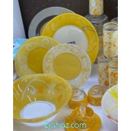 سرویس آرکوپال لومینارک بوتیک زرد 46 پارچه