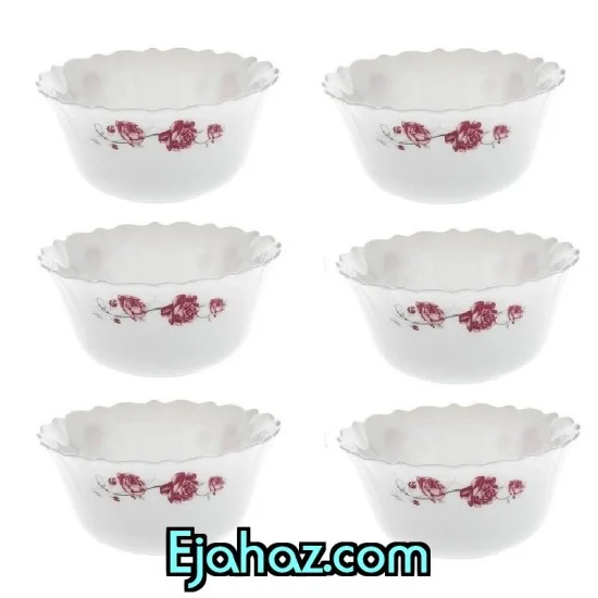 پیاله ماست پارس اپال فله کد 122 بسته 6 عددی