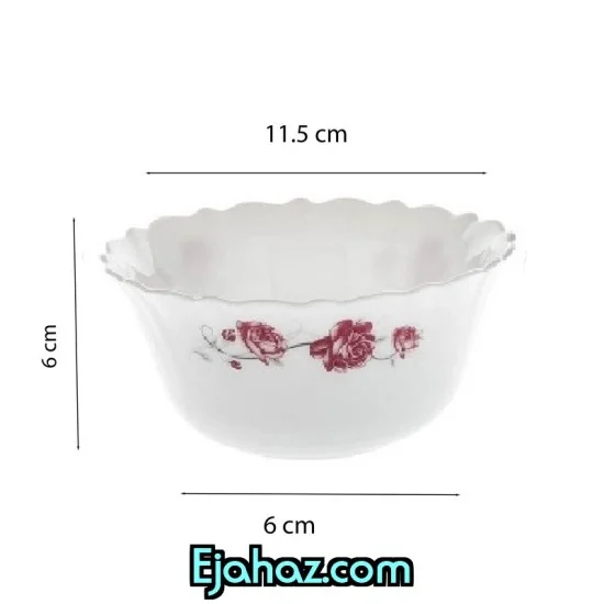 پیاله ماست پارس اپال فله کد 122 بسته 6 عددی پیاله ماست پارس اپال فله کد 122 بسته 6 عددی