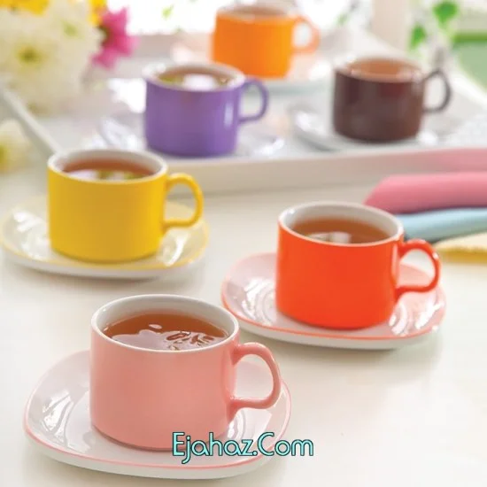 چینی زرین فنجان چای خوری بالنو 12 پارچه