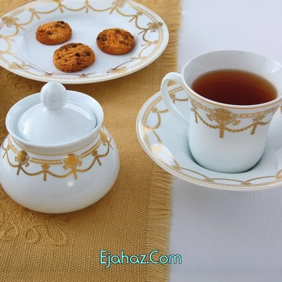 رکسان سری شهرزاد سرویس چینی 18 پارچه چای خوری رکسان 6 نفره درجه: یک