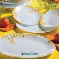 سرویس آرکوپال 25 پارچه لومینارک فرانسه مدل آلیا زرد (Luminarc)