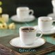 فنجان و نعلبکی قهوه خوری قهوه خوری سرویس چینی 12 پارچه قهوه خوری سپیدار 6 نفره درجه: عالی فنجان و نعلبکی قهوه خوری قهوه خوری سرویس چینی 12 پارچه قهوه خوری سپیدار 6 نفره درجه: عالی